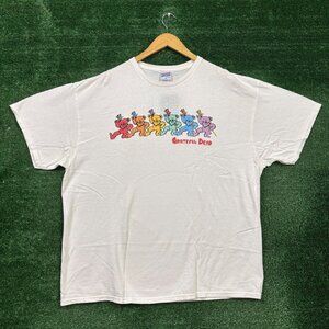 The Grateful Dead Dancing Bears Rock Band Oversized T-Shirt Size Extra Large
